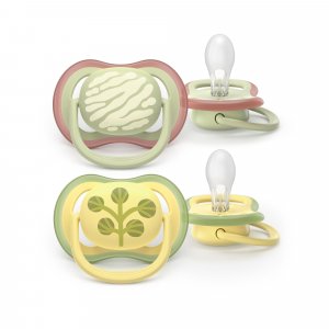 Lot de 2 sucettes ultra air 18 mois et plus scf349/51 Avent-philips