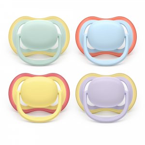 Lot de 2 sucettes ultra air 0-6 mois scf087/05 Avent-philips