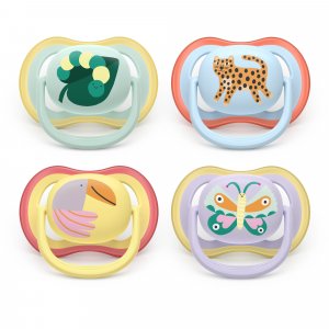 Lot de 2 sucettes ultra air 0-6 mois scf087/06 Avent-philips