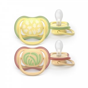 Lot de 2 sucettes ultra air 0-6 mois scf087/08 Avent-philips