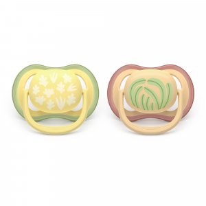 Lot de 2 sucettes ultra air 0-6 mois scf087/08 Avent-philips