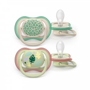 Lot de 2 sucettes ultra air 6-18 mois scf087/17 Avent-philips