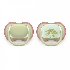 Lot de 2 sucettes ultra air 6-18 mois scf087/18 Avent-philips