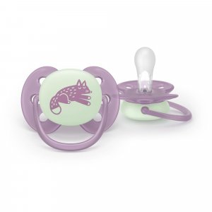 Lot de 2 sucettes ultra soft 6-18 mois scf094/12 Avent-philips