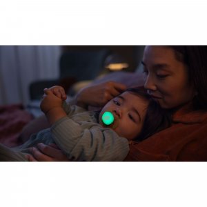 Lot de 2 sucettes ultra soft 6-18 mois scf094/12 Avent-philips