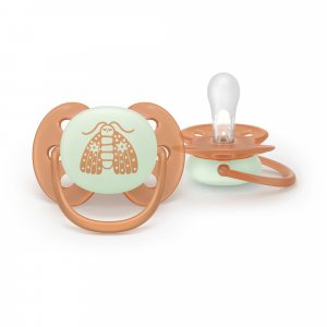 Lot de 2 sucettes ultra soft 18 mois et plus scf094/13 Avent-philips