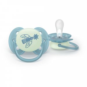 Lot de 2 sucettes ultra soft 18 mois et plus scf094/13 Avent-philips