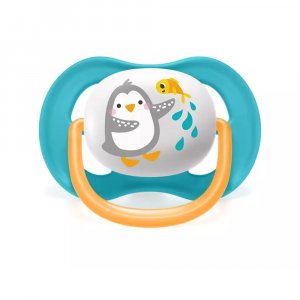 Lot de 2 sucettes ultra air 6/18 mois animaux 2 Avent-philips