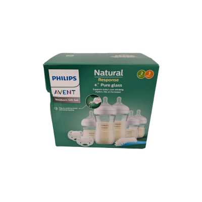 Les imparfaits - coffret biberons verre nouveau-né natural response scd879/11