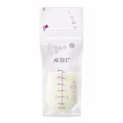 Sachets de conservation du lait maternel 180 ml x 25