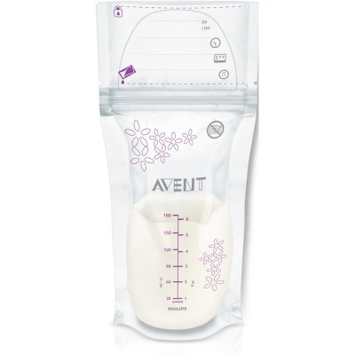 Sachets de conservation du lait maternel 180 ml x 25