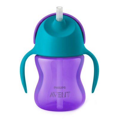 Tasse à paille violet 200 ml