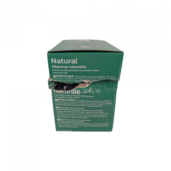 Les imparfaits - coffret biberons verre nouveau-né natural response scd879/11 Avent-philips