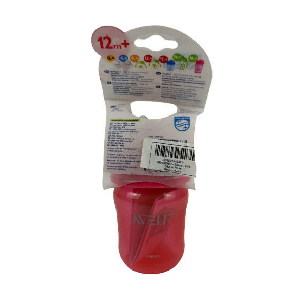 Les imparfaits - tasse paille 260 ml rose Avent-philips