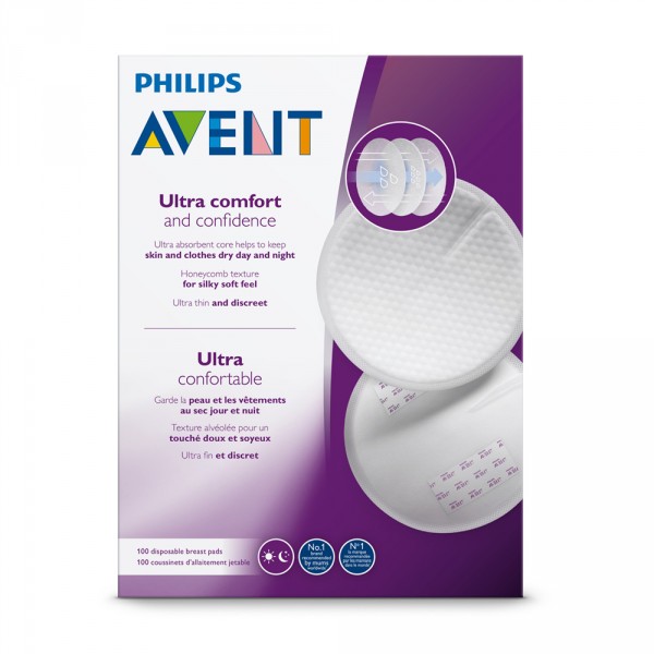 100 coussinets jetables jour et nuit Avent-philips
