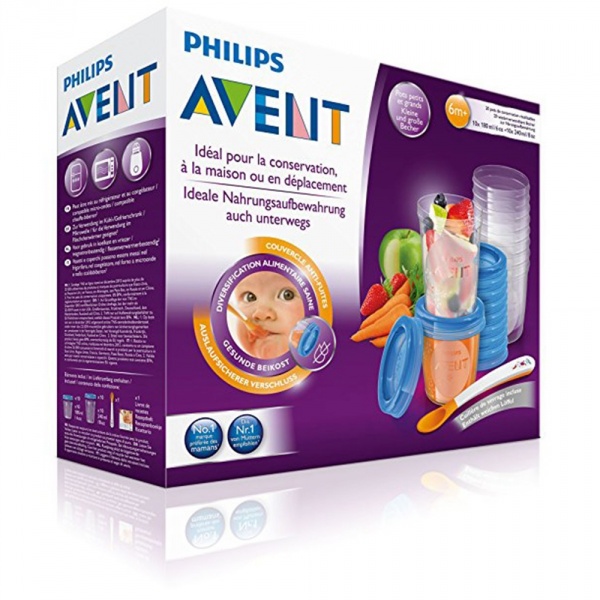 Pot de conservation des purées Avent-philips