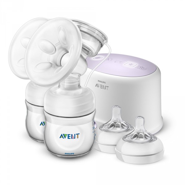 Tire lait electronique double natural + accessoires