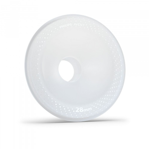 Lot de 2 téterelles et 2 embouts grande taille pour tire lait scf552/11 Avent-philips