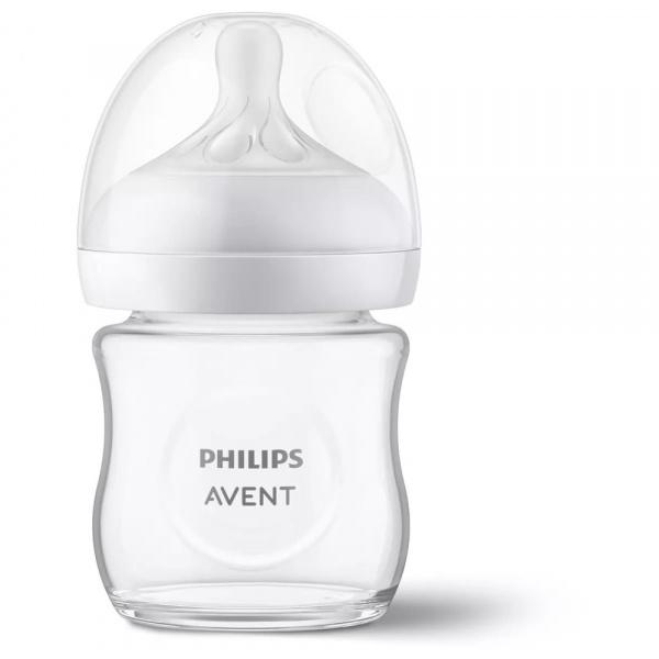 Biberon natural response verre 120 ml Avent-philips