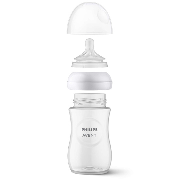 Coffret nouveau né 3 biberons + 1 goupillon (1x125ml / 1x260ml / 1x330ml) Avent-philips