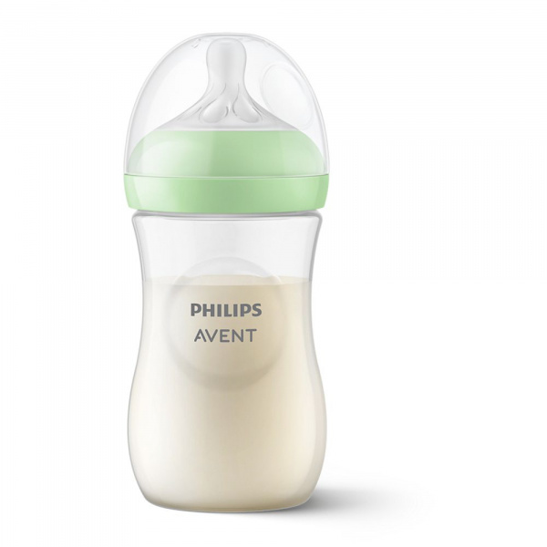 Biberon natural response 260 ml feuilles Avent-philips