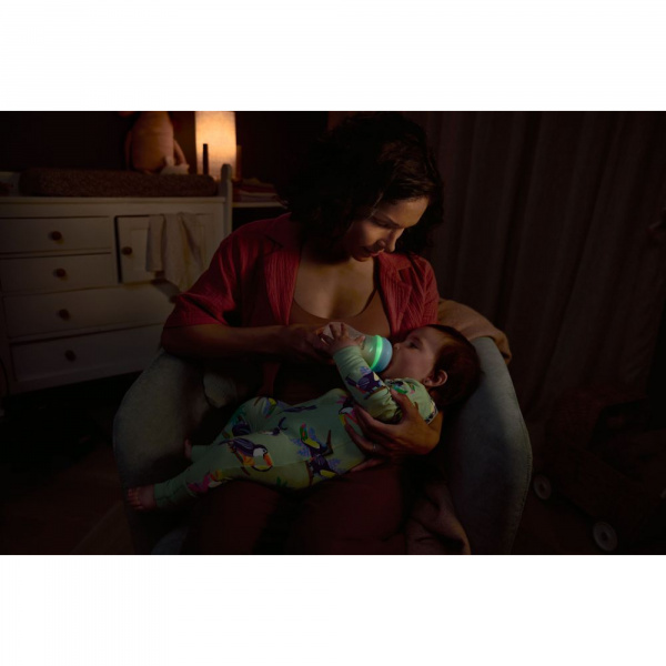 Biberon natural response 260 ml avec anneau phosphorescent Avent-philips