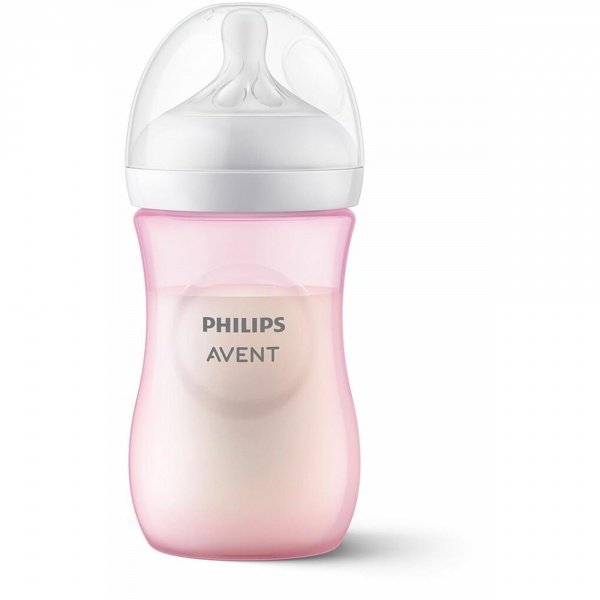 Biberon natural response 260 ml rose Avent-philips