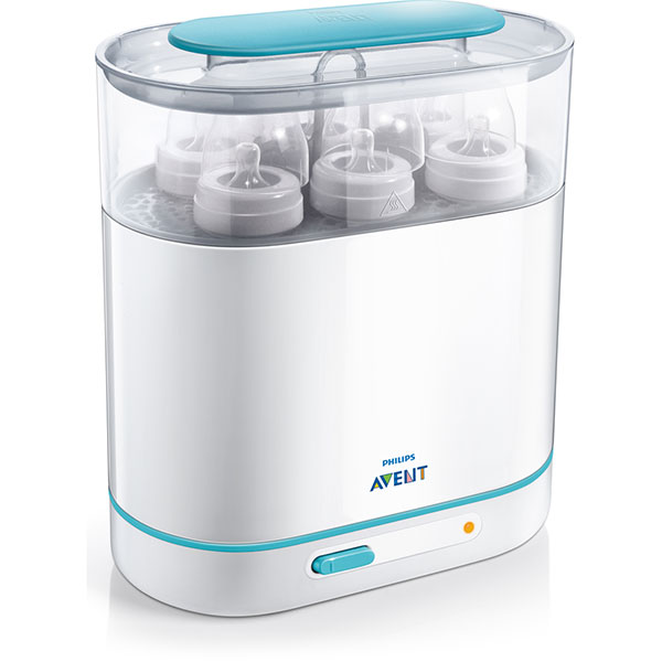Stérilisateur biberon électrique à vapeur 3 en 1