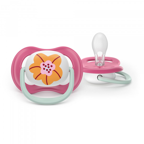 Lot de 2 sucettes ultra air 6-18 mois scf080/28 Avent-philips