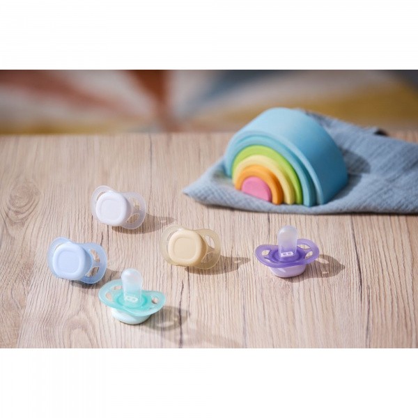 Lot de 2 sucettes ultra start 0/2 mois color Avent-philips