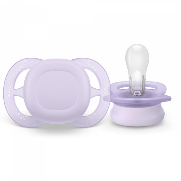 Lot de 2 sucettes ultra start 0/2 mois print Avent-philips