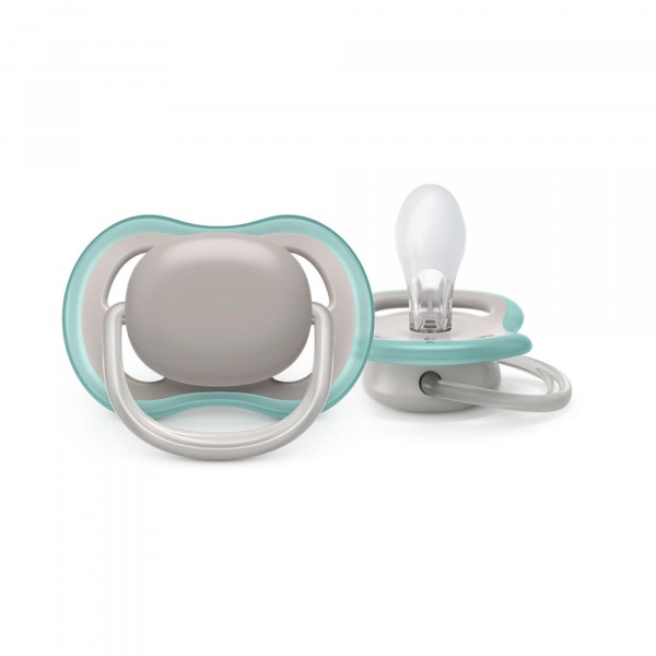 Lot de 2 sucettes ultra air 18mois et + day and night Avent-philips