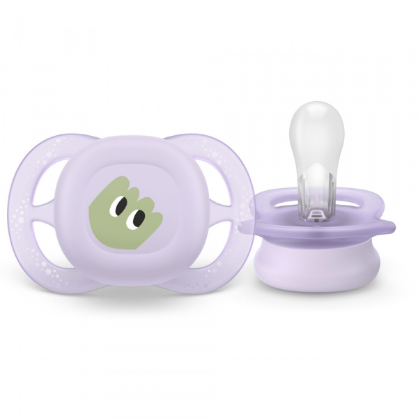 Lot de 2 sucettes ultra start 0-2 mois scf075/11 Avent-philips