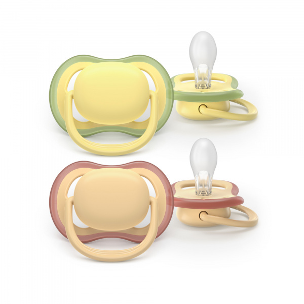 Lot de 2 sucettes ultra air 0-6 mois scf087/07 Avent-philips
