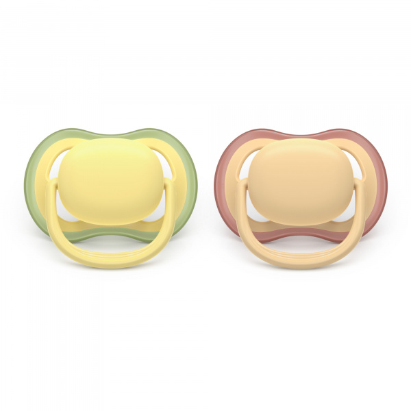 Lot de 2 sucettes ultra air 0-6 mois scf087/07 Avent-philips