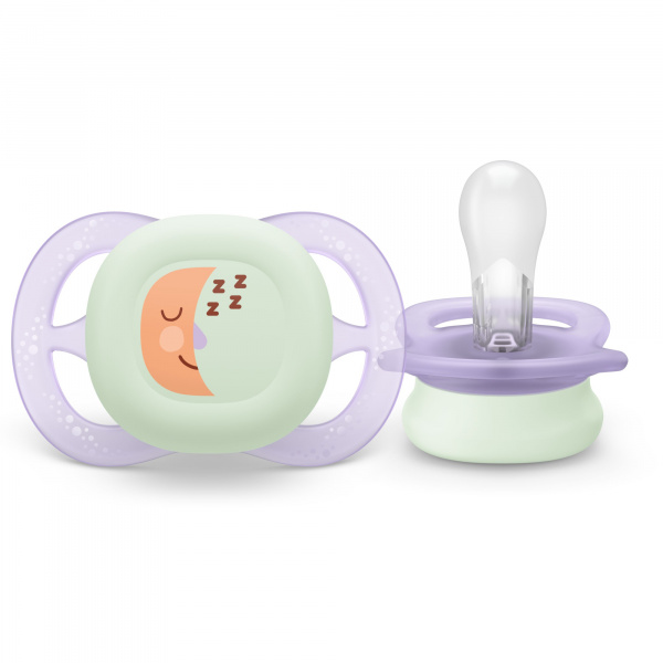 Lot de 2 sucettes ultra start 0-2 mois scf075/11 Avent-philips