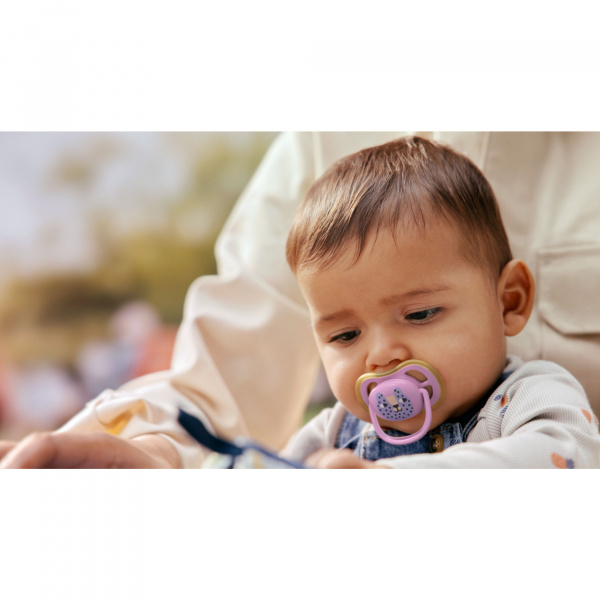 Lot de 2 sucettes ultra air 6-18 mois scf087/15 Avent-philips