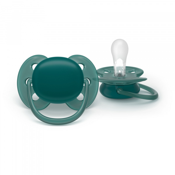 Lot de 2 sucettes ultra soft 18 mois et plus scf093/04 Avent-philips