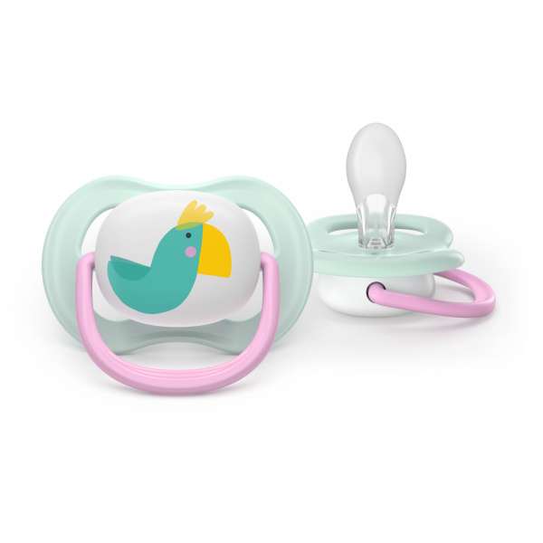 Lot de 2 sucettes ultra air 0-6 mois scf080/25 Avent-philips