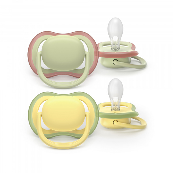 Lot de 2 sucettes ultra air 18 mois et plus scf349/50 Avent-philips