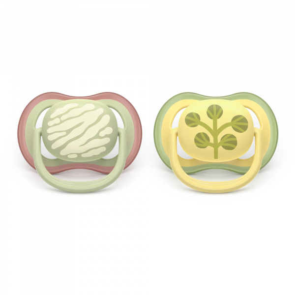 Lot de 2 sucettes ultra air 18 mois et plus scf349/51 Avent-philips