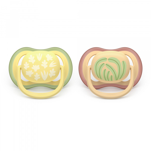 Lot de 2 sucettes ultra air 0-6 mois scf087/08 Avent-philips