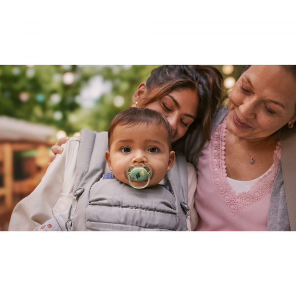 Lot de 2 sucettes ultra air 6-18 mois scf087/17 Avent-philips