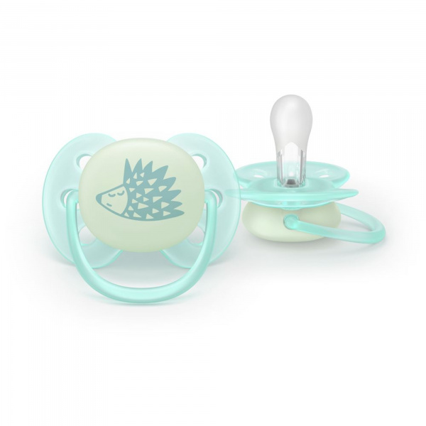 Lot de 2 sucettes ultra soft 0-6 mois scf094/11 Avent-philips