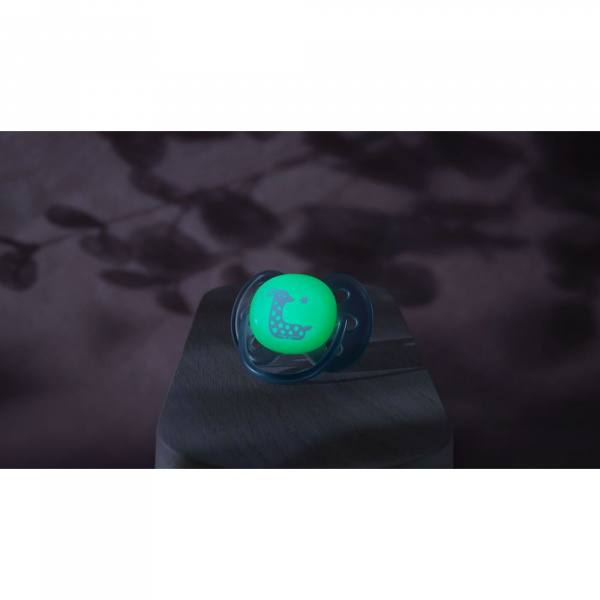 Lot de 2 sucettes ultra soft 6-18 mois scf094/12 Avent-philips