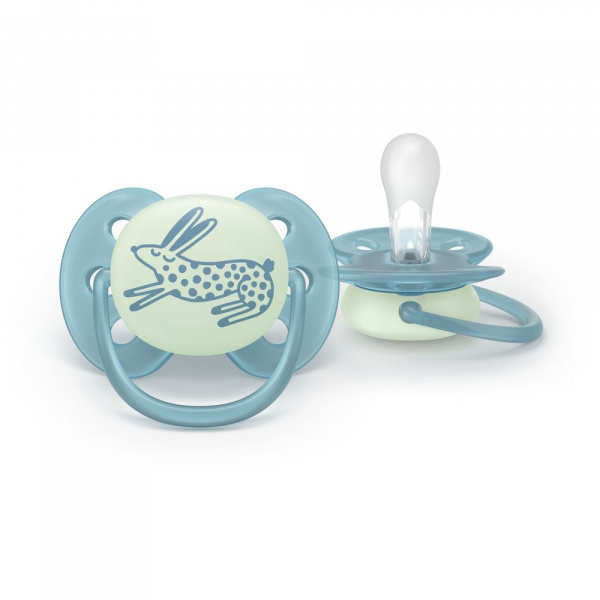 Lot de 2 sucettes ultra soft 18 mois et plus scf094/13 Avent-philips