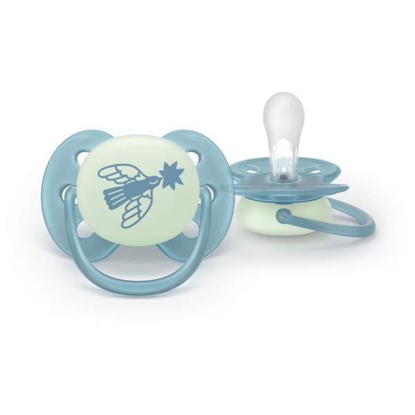 Lot de 2 sucettes ultra soft 18 mois et plus scf094/13 Avent-philips