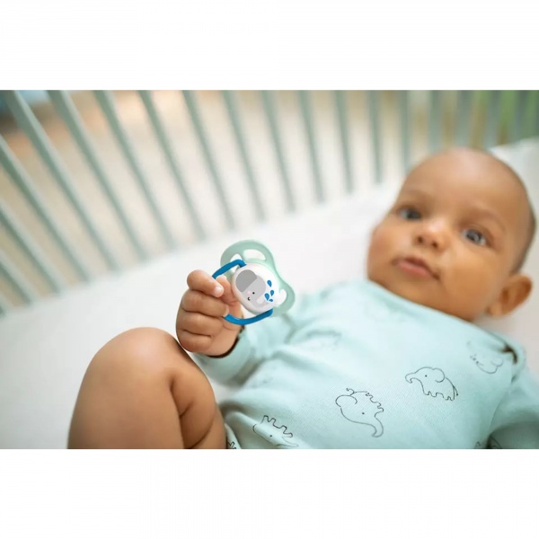 Lot de 2 sucettes ultra air 0/6 mois animaux 2 Avent-philips