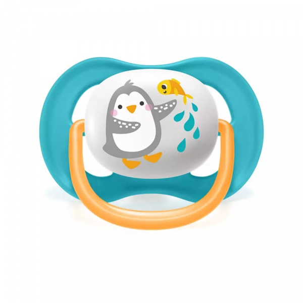 Lot de 2 sucettes ultra air 6/18 mois animaux 2 Avent-philips