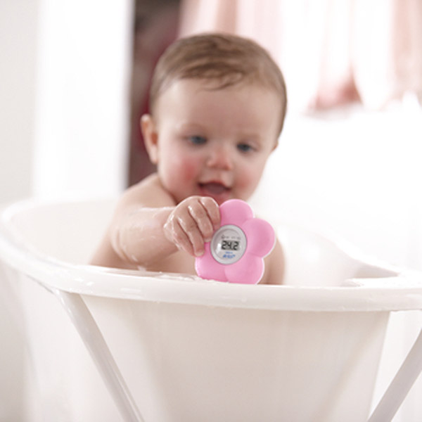 thermometre bebe rose